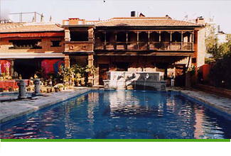 Swimming Pool in Hotel Manaslu