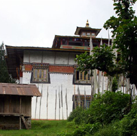 Gompa in North Sikkim